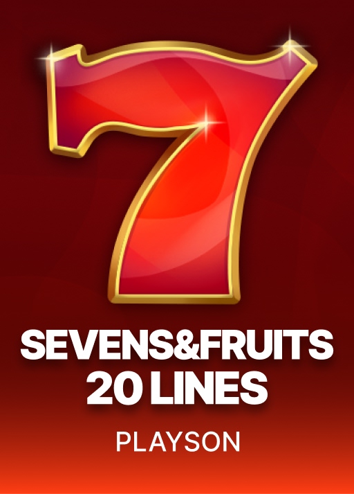 Sevens&Fruits: 20 Lines